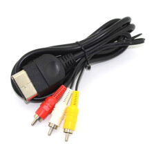 Cabo RCA de áudio e vídeo, material premium, resistente a arranhões, temperado, plug and play, anti-interferência, universal para Xbox, altas