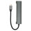 Universal USB Hub με χαρακτηριστικά AUX 35 mm και προσαρμογέα πολλαπλών θυρών, συμπαγή θήκη 1