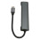 Universal USB Hub με χαρακτηριστικά AUX 35 mm και προσαρμογέα πολλαπλών θυρών, συμπαγή θήκη 2