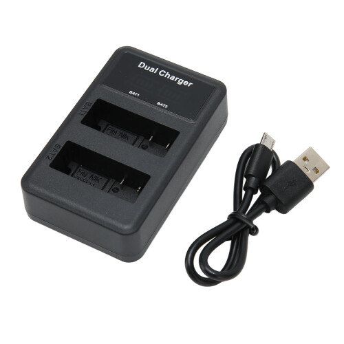 Διπλός φορτιστής USB με έξυπνες ενδείξεις LED για ταξίδια χωρίς προβλήματα, 1