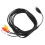 Προσαρμογείς Plug And Play Din8Pin σε RCA, καλώδιο ήχου και βίντεο συμβατότητας Sega Genesis με 6