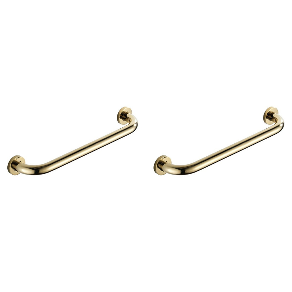 2X Stainless Steel Bathroom Safe Grab Bar 50Cm Toilet Handrail Grab Bar Shower Safety Support Handle 4852840285385