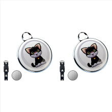 2X Dog Tracker Pet Tracker-Dog Tracking Collar IP65 Works with Any Collar (Android & IOS Universal) Cat Version