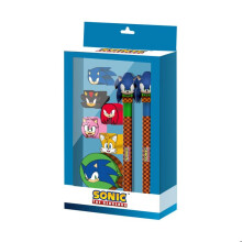 Pacchetto di Penna a Gel + Matita Estiva - Sonic Greenhill Sonic - Marrone - Taglia Unica