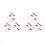 6Pcs Adjustable Cutting Machine Support Frame, Table Saw Stand Height Adjustable,Work Support Stand,Angle Grinder Holder 1