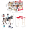 Set Giocattolo Cavallo e Cavaliere Multicolore 46x31x14,5 cm per Bambini 2