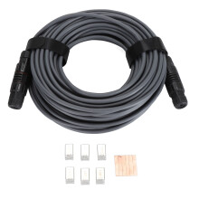 Cabo de extensão Ethernet Starlink à prova de intempéries, 100% cobre puro livre de oxigênio, 22,86 m (75 pés), IP68, à prova d'água, com