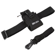 Lichtgewicht armtas/walkietalkiehouder met verstelbare schouderriem, radioholster voor politieagenten, beveiligers en brandweerlieden, universele