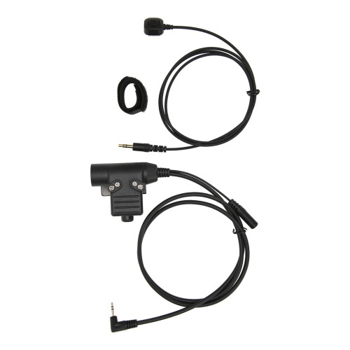 Καλώδιο Hands Free Push-To-Talk για ραδιόφωνα 2.5mm, διακριτικές επικοινωνίες, παγκόσμια 1