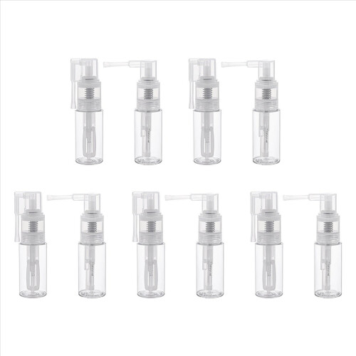10 Pcs Glitter Duster Sprayer Transparent Craft Glitter -Bottle Empty Multi-Purpose Empty Plastic -Bottle 50ml