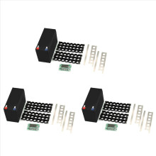 3x 12V 7Ah Batteriebox-Halterung für 18650-Akkus (3x7) mit Aufbewahrungsbox und Platine zum Selberbauen eines Akkupacks