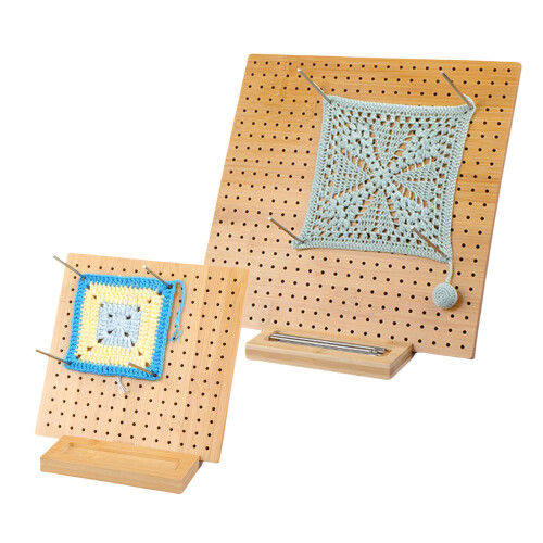 Crochet Blocking Board with 10 Pin Set for Granny-woven board 2