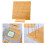 Crochet Blocking Board with 10 Pin Set for Granny-woven board 6