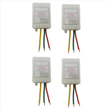 4X 1-480 min. timer instelbare ontkoppelingsvertraging controller AC110V 220V inschakelvertraging UIT-relais schakelaar 7A spanningsuitgang B