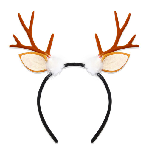 Adjustable Size Christmas Reindeer-White ball brown ant
