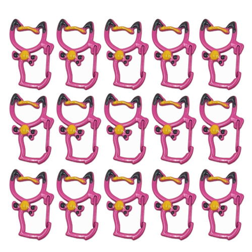 Cats Shaped Lobster Clasps Hook for Keychain Accessory Metal-2