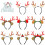Adjustable Size Christmas Reindeer-White ball brown ant 6