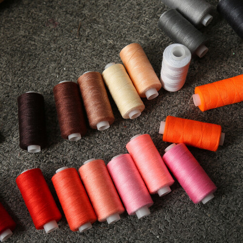 100 Colors Colorful Polyester Thread Set Sewing Thread Kits 1