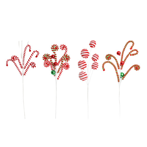 Christmas Tree Ornament Stem Delicate Curly Stem For DIY-Type B 2