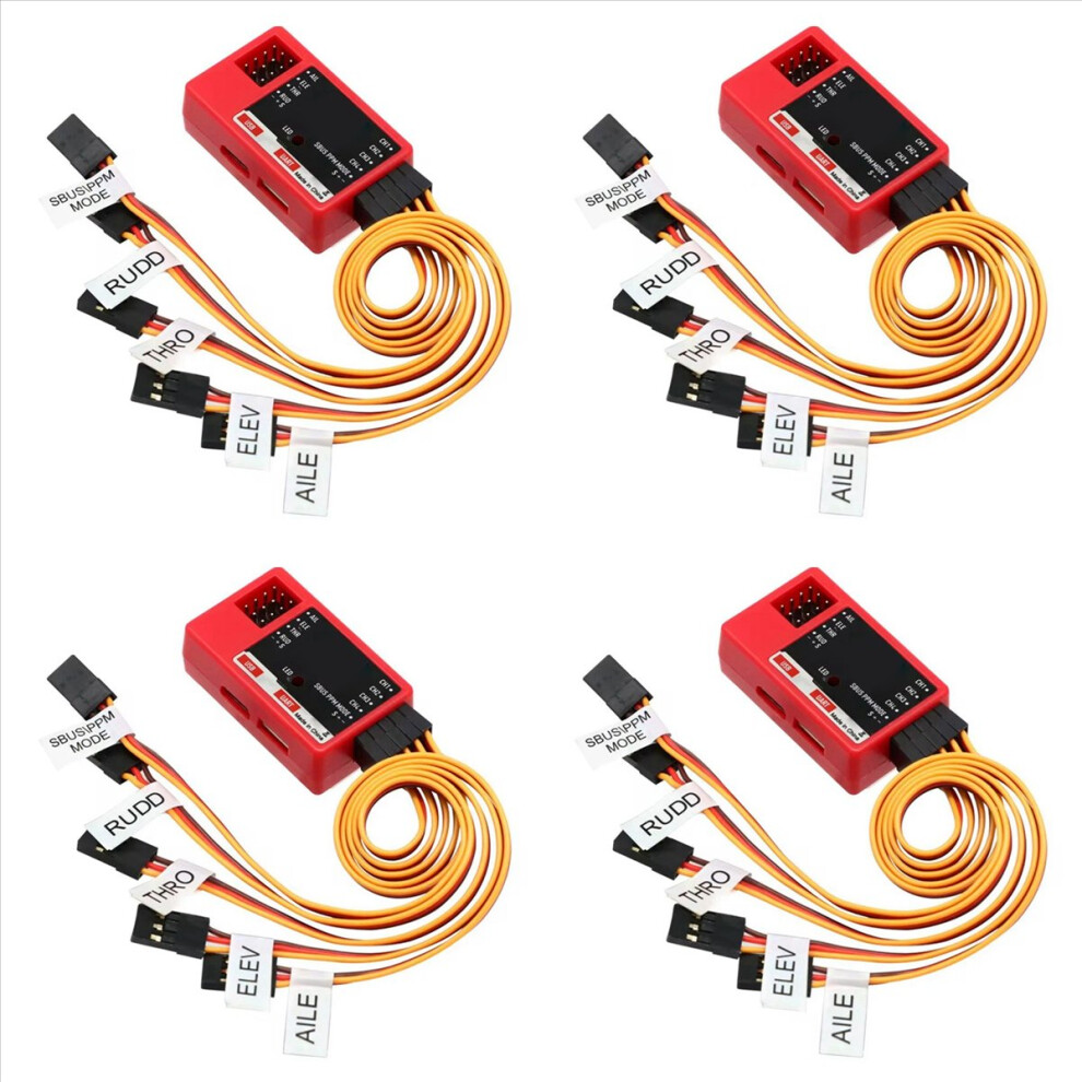4X For Fms Reflex V3 Flight Controller Gyro Stabilizer Rc Aircraft Fms Warbird Fixed Gyro Functionality Drone Helicopter 4852840292512