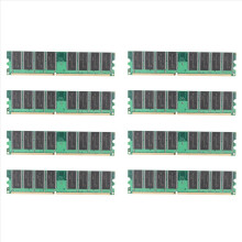 Módulo de memória RAM DDR1 para PC, 8 módulos de 1GB, 400MHz, 184 pinos, não-ECC, 8x DDR3200.