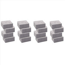8Pack Grill Griddle Cleaning Brick Block,Grill Cleaning Brick,for Flat Tops, Griddles, Grills - Natural Lava Pumice Rock
