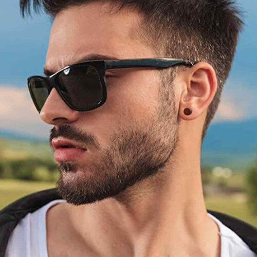 Σκουλαρίκια Faux Gauges από ξύλο, σκουλαρίκια από φυσικό ξύλο με καρφιά από ανοξείδωτο 2