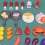 Ensemble de barbecue BlueKids avec aliments factices pour enfants 2
