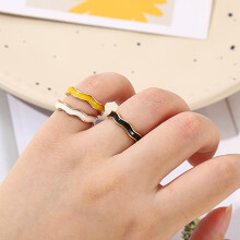 Zartes, verstellbares Fingerring-Set, stapelbare Ringe im Bohème-Stil mit Geschenkverpackung, leichte und komfortable Legierungsringe, hypoallergen