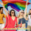 Μοντέρνο αξεσουάρ Pride: Βραχιόλια σιλικόνης Rainbow Pride για υποστήριξη LGBT, μοναδικά 4