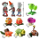 686-8 C Set mit Box, Original 15er-Pack Plants vs. Zombies 2 Katapults 3