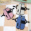 Windproof Dog Jumpsuits with Traction Hook Pet Dog-L Blue 7