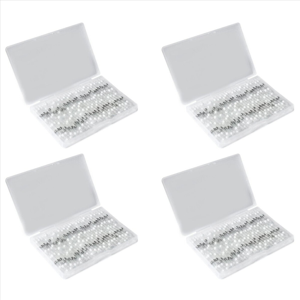 800Pcs 26-24 Awg White Solder Seal Wire Connectors Heat Shrink Butt Connectors, Waterproof And Insulated Wire Terminal 4852840277311