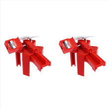 Trava de esfera dupla com cadeado para tubos com diâmetro externo de 1/2" a 2-1/2" - Design que impede a ativação acidental