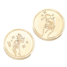 2 Stuks Bruiloft Zegel Stempel Hoofd voor-Combinatie 2