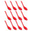 12Pcs Long Handle Serving Spoons Set Durable Soup Spoons Elegant TwoTone Design for Kitchen and Dining 1