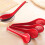 12Pcs Long Handle Serving Spoons Set Durable Soup Spoons Elegant TwoTone Design for Kitchen and Dining 5