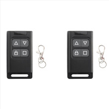 2X Controle Remoto Sem Fio de 433MHz para Cópia, Duplicador, Transmissor de Clonagem e Duplicação de Porta de Garagem Elétrica