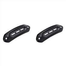 2X Accessori per moto in vera fibra di carbonio Protezione per scarico Protezione termica per Hypermotard 950 939 821 RVE SP
