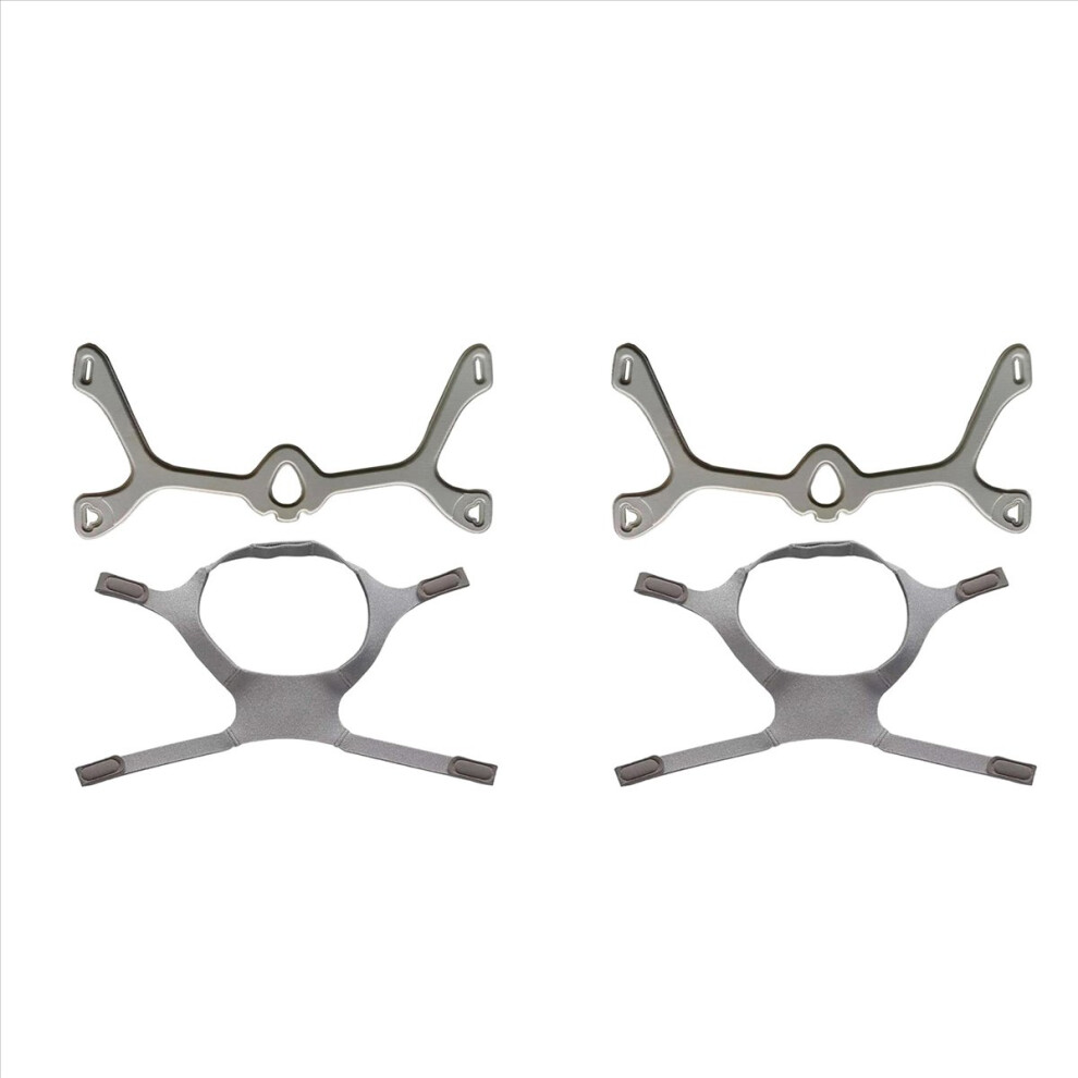 2X Headgear and Fabric Frame for Wisp Nasal Mask, Replacement Frame and CPAP Headgear for , Standard Size
