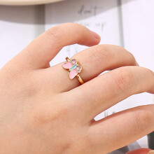 Vintage Fidget-Ring-Set für Damen, sicherer und bequemer Sitz, verstellbare Spinner-Schmuckstücke, zartes, floral inspiriertes Drehring-Design für