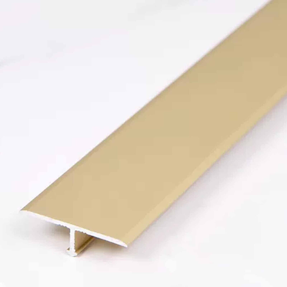 Durable Gold Aluminum Floor Transition Strip Tmolding Threshold For Smooth Laminate To Tile 9001264065041