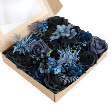 Elegant Pink Roses Flower Gift Box Festival Flower Gift-HH411