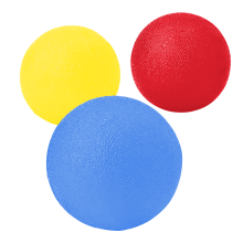 Flexible, hochwertige Stressabbau-Quetsch-Eier, ergonomisch gestaltet für Komfort und Tragbarkeit, perfekt für Fingerkraftübungen.