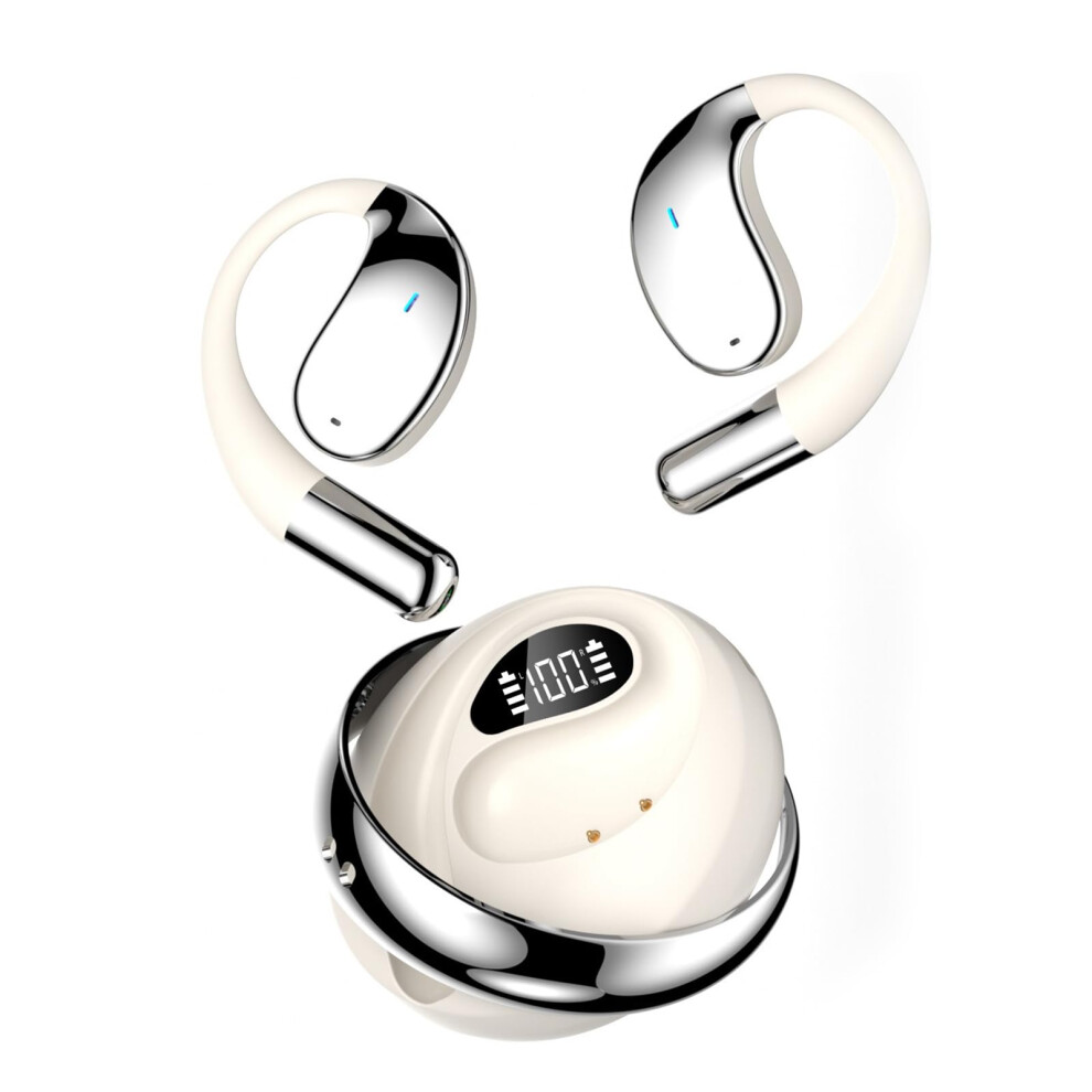 Language Translator Earbuds With Realtime 144 Languages, Wireless Translation For Travel And Business, Beige 9189345651397