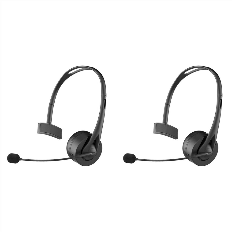 2X -T490 Bt V5.3 Headset With Mic Head-Mounted Wireless Hifi Headphones Hands-Free Call Headset B 4852840292161