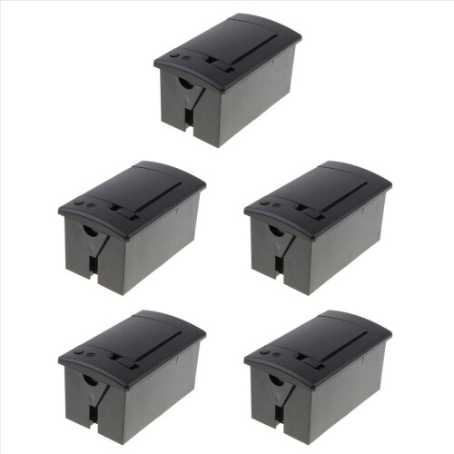 5X Mini 58mm Panel Embedded Thermal Printer with Interface TTL Use for Receipt Ticket ESC POS Android 5V-9V