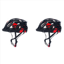Capacete de ciclismo adulto 2X, microcasco leve, unissex, ajuste regulável para tamanhos de 57 a 63 cm, vermelho.