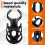 Suporte para garrafa de bicicleta tipo banana, modelo 2X, leve e compacto. 7