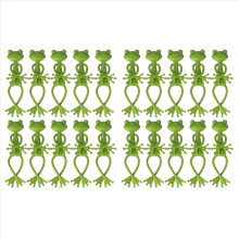 20 stuks kikkerplantenstandaard, groene kikkerplantensteunen, kikkerplantenhouder, schattige ondersteuning voor kleine potplanten en vetplanten